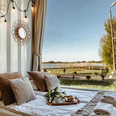 Herbals - Tree&Lake Houses With Bath, Sauna, Bikes, Motorboat Mielno  Extérieur photo