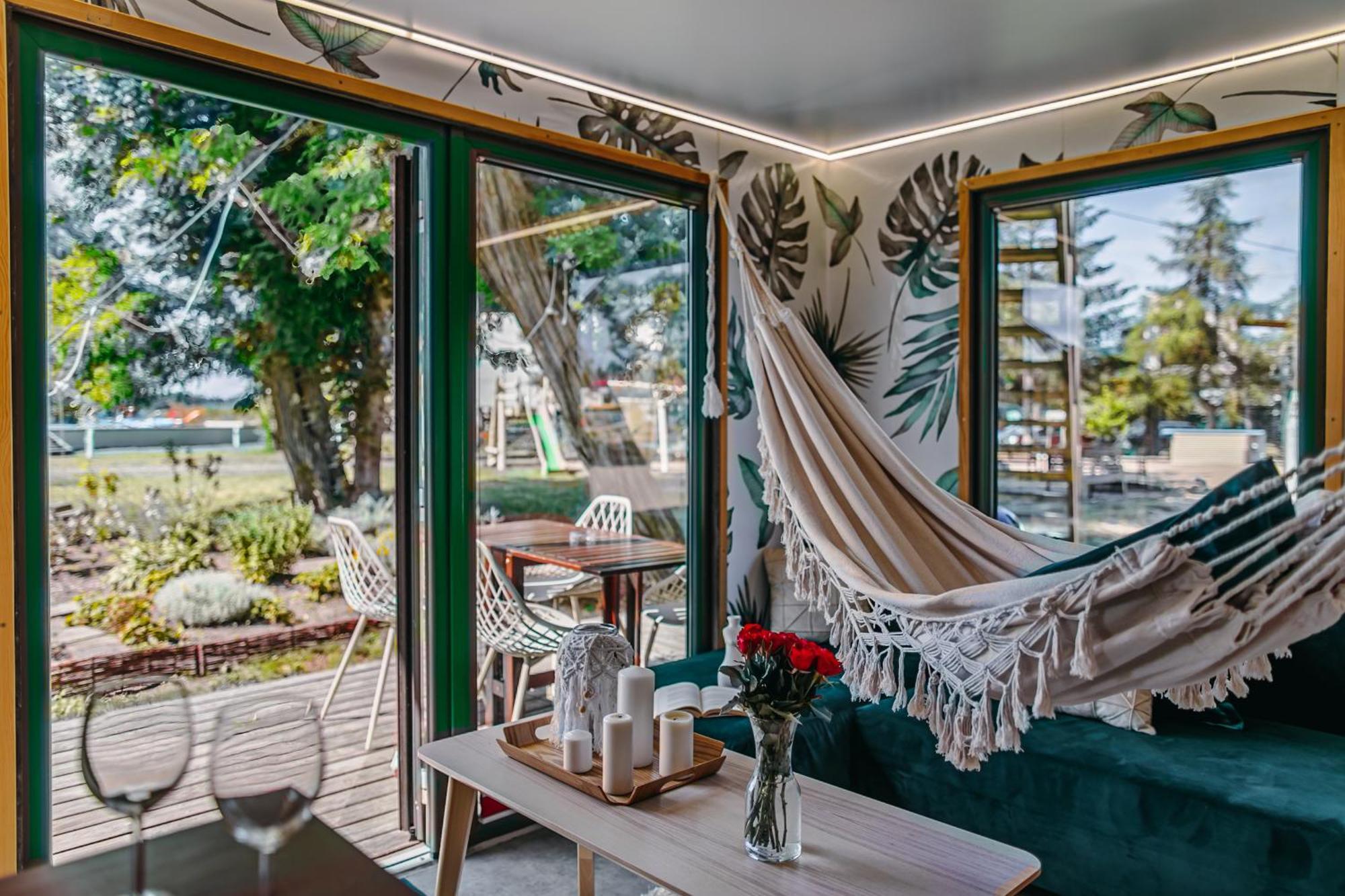 Herbals - Tree&Lake Houses With Bath, Sauna, Bikes, Motorboat Mielno  Chambre photo