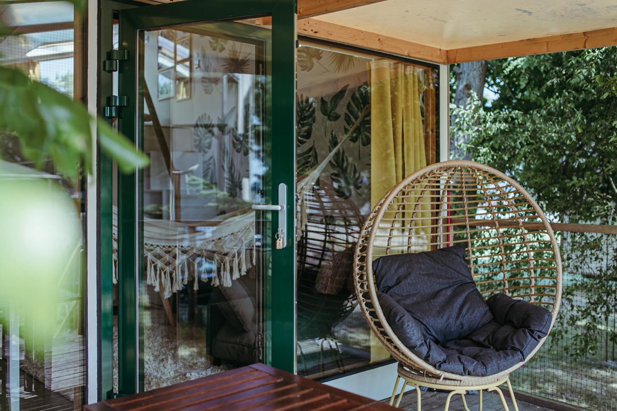 Herbals - Tree&Lake Houses With Bath, Sauna, Bikes, Motorboat Mielno  Chambre photo