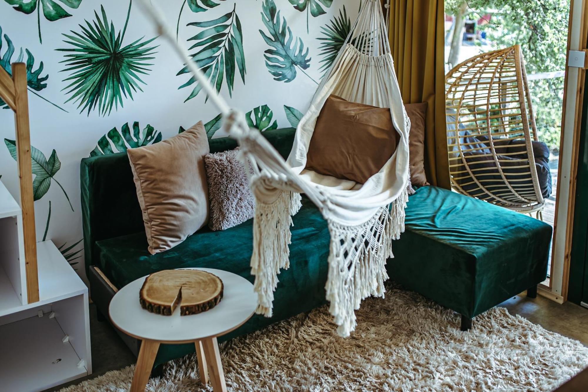 Herbals - Tree&Lake Houses With Bath, Sauna, Bikes, Motorboat Mielno  Chambre photo